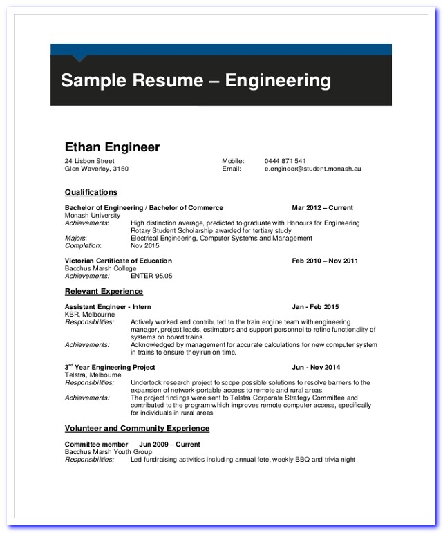 Professional-Engineering-CV-Sample